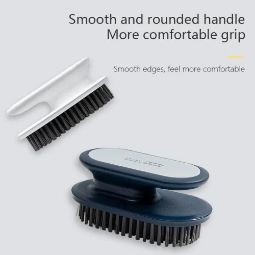 Shop sỉ 1 Bàn Chải Nhựa Chà Đồ chà Sàn Có Tay Cầm 12CM