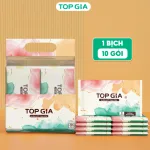 Shop sỉ 1 Bịch 10 Gói Khăn Ướt Mini Ban Mai Topgia