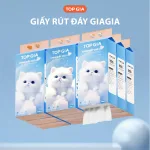 Khăn giấy rút đáy Top Gia Gia Xanh, 1 bịch
