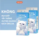 Khăn giấy rút đáy Top Gia Gia Xanh, 1 bịch