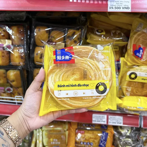 Chỗ sỉ 1 Cái Bánh Mì Hình Đĩa Nhạc AXIQIN
