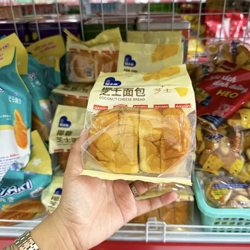 Bánh mì đôi phô mai dừa AXIQIN – số lượng 1 cái