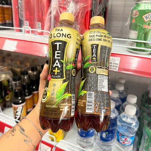 Nơi lấy sỉ 1 Chai Trà Ô Lông Tea + Plus Vị Truyền Thống 450ml