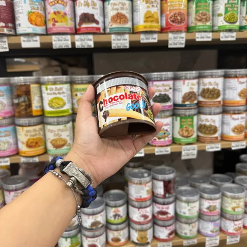 Chuyên sỉ 1 Hộp Bánh Que Chấm Sốt Socola - Bánh Coco Chocolate Hongya