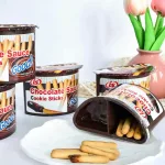 Chuyên sỉ 1 Hộp Bánh Que Chấm Sốt Socola - Bánh Coco Chocolate Hongya