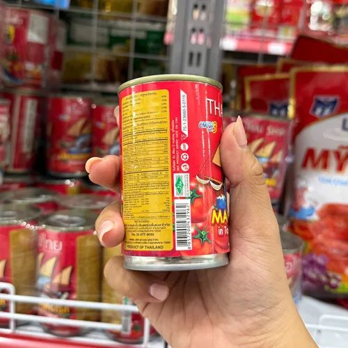 Chuyên sỉ 1 Hộp Cá Mòi Sốt Cà Hiệu Thai Ship Cánh Buồm 155g/hộp