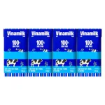 Nơi lấy sỉ 1 Lốc 4 Hộp Sữa Tươi Tiệt Trùng VINAMILK Ít Đường 110ml/Hộp