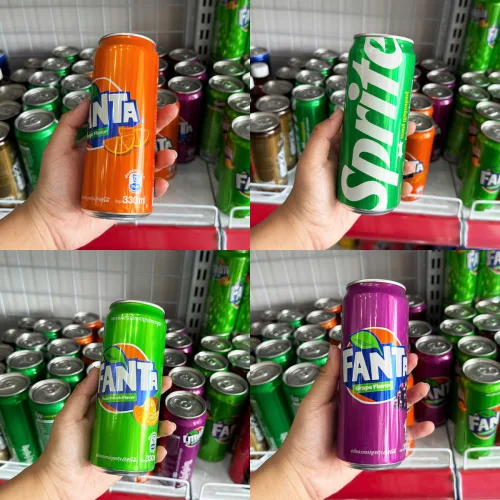 Hình ảnh 1 Lon Nước Ngọt FANTA Thái Nhiều Mùi 320ml trong bộ sưu tập fanta thái
