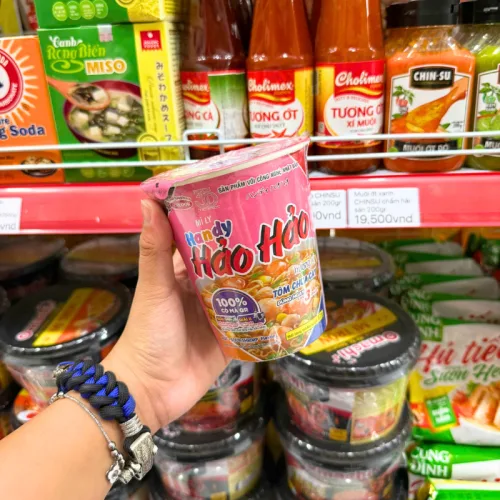 Mì ly HANDY HẢO HẢO hương vị tôm chua cay, 1 ly 67g