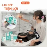 Giấy ăn Topgia Chữ C đóng túi 10 gói - Số lượng 1 túi