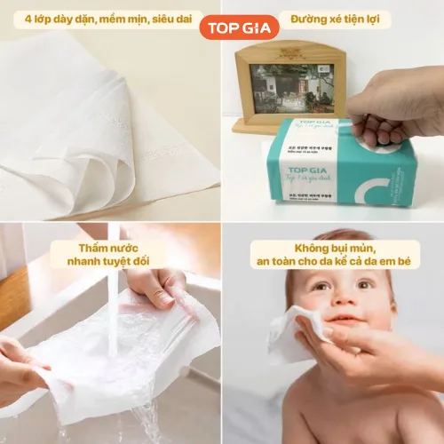 Nguồn hàng sỉ 1 Thùng 20 Gói Giấy Topgia - Giấy Chữ C