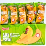 Nơi lấy sỉ 1 Thùng 2kg Bánh Mì Weisiel Trái Chuối - Bánh Mì Vị Chuối
