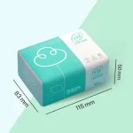 Thùng 30 gói khăn giấy ăn Top Gia 3 màu loại nhỏ