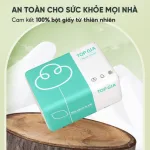 Thùng 30 gói khăn giấy ăn Top Gia 3 màu loại nhỏ