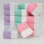 Thùng 30 gói khăn giấy ăn Top Gia 3 màu loại nhỏ