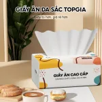 Chuyên sỉ 1 Thùng 40 Gói Khăn Giấy Ăn Sắc Màu Top Gia Loại Nhỏ