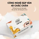 Chuyên sỉ 1 Thùng 40 Gói Khăn Giấy Ăn Sắc Màu Top Gia Loại Nhỏ