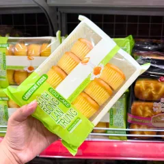 Shop sỉ 1 Thùng Bánh Bông Lan Trứng Mini Laobeijing Foods (183g x 24 Khay)