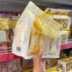 Bánh mì sữa chua mini Ông Già HESHAN vị phô mai – 1 thùng 12 bịch x 360g