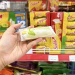 Shop sỉ 1 Thùng Bánh Mì Sữa Chua Mini Ông Già HESHAN Vị Sầu Riêng 2kg