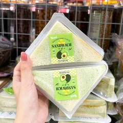 Bánh sandwich tam giác Weisiel vị bơ, quy cách thùng 32 cái