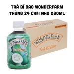 Nơi lấy sỉ 1 Thùng Trà Bí Đao Wonderfarm 24 Chai Nhỏ 280ml