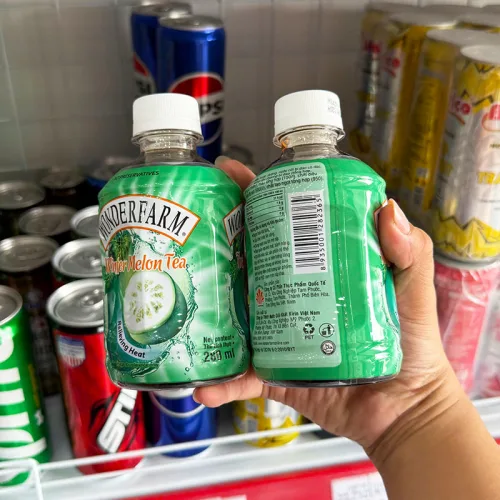 Nơi lấy sỉ 1 Thùng Trà Bí Đao Wonderfarm 24 Chai Nhỏ 280ml