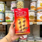 Chỗ sỉ 2 Hộp Bánh Ống Quế NABATI ROLL'S Nhân Kem Socola 50g