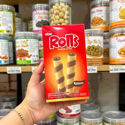 Gợi ý đưa bánh NABATI ROLL'S lên kệ