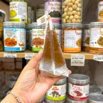 Bánh Tam Giác CHUNSANJIAO Vị Dâu Màu Hồng, Bộ 3 Cái
