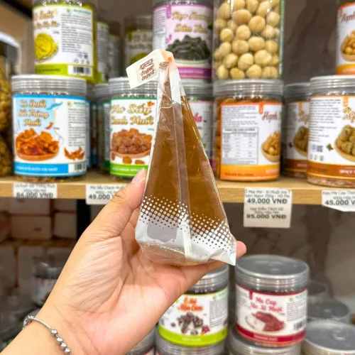 Bánh Tam Giác CHUNSANJIAO Vị Dâu Màu Hồng, Bộ 3 Cái