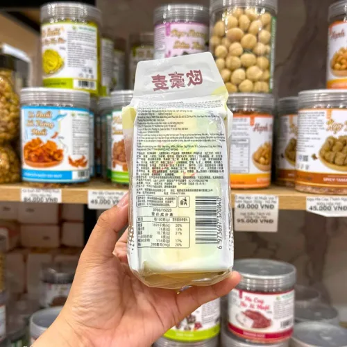 Combo 3 Bánh Bông Lan Tam Giác CHUNSANJIAO Trà Xanh Xanh Lá