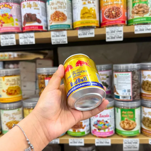 Chuyên sỉ 1 Lon Nước Tăng Lực Red Bull Việt Nam - Nước Ngọt Bò Cụng (250ml/Lon)