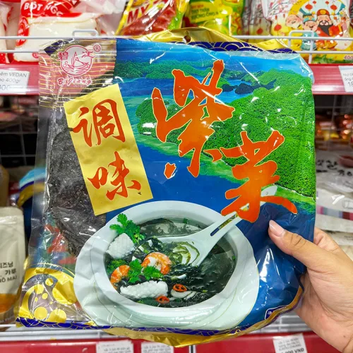 Chỗ sỉ 5 Bịch Rong Biển Tròn Nấu Canh BI JIANG 20g