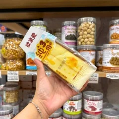 Chuyên sỉ 5 Cái Bánh Bông Lan Tam Giác CHUNSANJIAO Vị Phô Mai - Màu Vàng