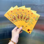 60 bao lì xì nhung bản to, chọn 10 hình, mỗi hình 6 cái