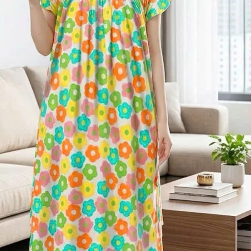 Chuyên sỉ đầm tole nữ 2 dây vài tole mát TD296