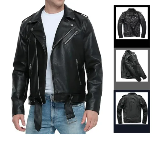 Nơi lấy sỉ áo Khoác Da Nam Biker Lót Dù Cao Cấp (Có size to 3x)