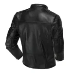 Áo khoác da nam lót vải dù, dây kéo đồng, size 3XL
