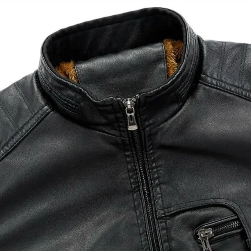 Chỗ sỉ áo Khoác Da Nam Lót Lông Cao Cấp (Có size to 3x)