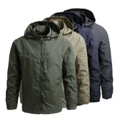 Chỗ sỉ áo Khoác Nam Dù 2 Lớp Nón Rời Cao Cấp