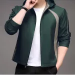 Nguồn hàng sỉ áo Khoác Dù Nam Có Nón Phối Sọc Hai Bên Cao Cấp