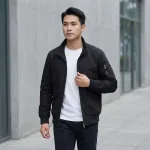 Shop sỉ áo Khoác Kaki Dày Lót Dù Nam Cổ Trụ Có Túi Trong Cao Cấp Big Size