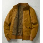 Shop sỉ áo Khoác Kaki Dày Lót Dù Nam Cổ Trụ Có Túi Trong Cao Cấp Big Size