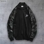 Áo khoác bomber phối tay lính dành cho nam AK072