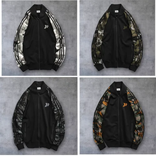 Tay camo tạo điểm nhấn trên nền thân đen