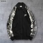 Áo khoác bomber phối tay lính dành cho nam AK072