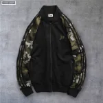Áo khoác bomber phối tay lính dành cho nam AK072