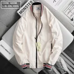 Nơi lấy sỉ áo khoác nam Bomber vải dù 2 lớp bo phối sọc