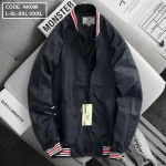 Nơi lấy sỉ áo khoác nam Bomber vải dù 2 lớp bo phối sọc